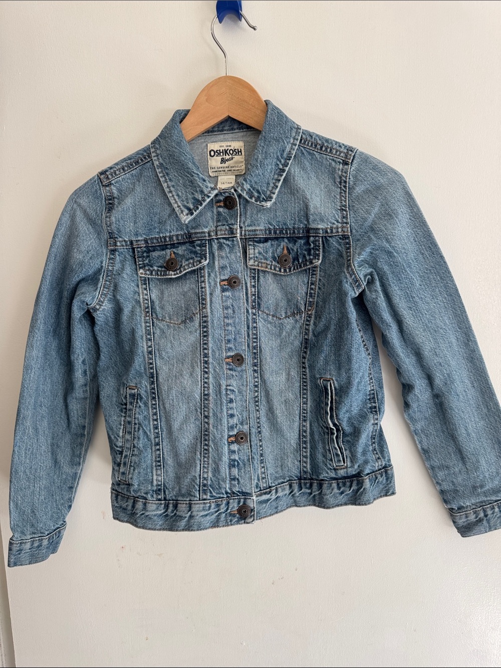OshKosh B'gosh Light Blue Kids Denim Jacket
